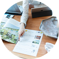 間取りや資金・土地探しの相談も一緒にしていただけます。